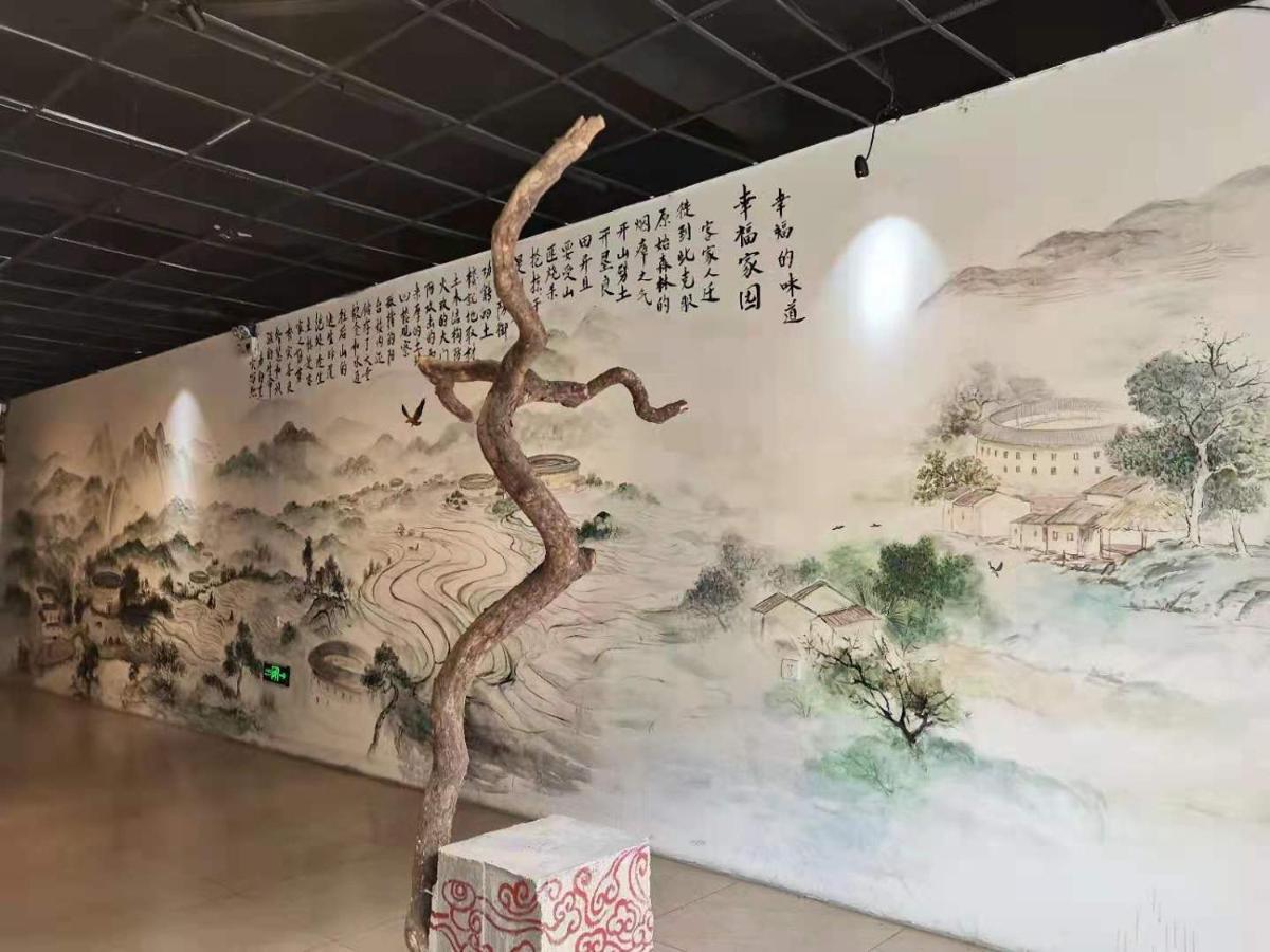Tulou Panda Homestay Yongding Exterior foto